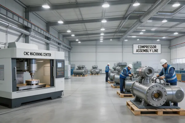 BitzerTech screw compressor manufacturing plant