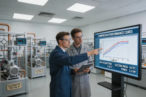BitzerTech compressor engineering and testing laboratory